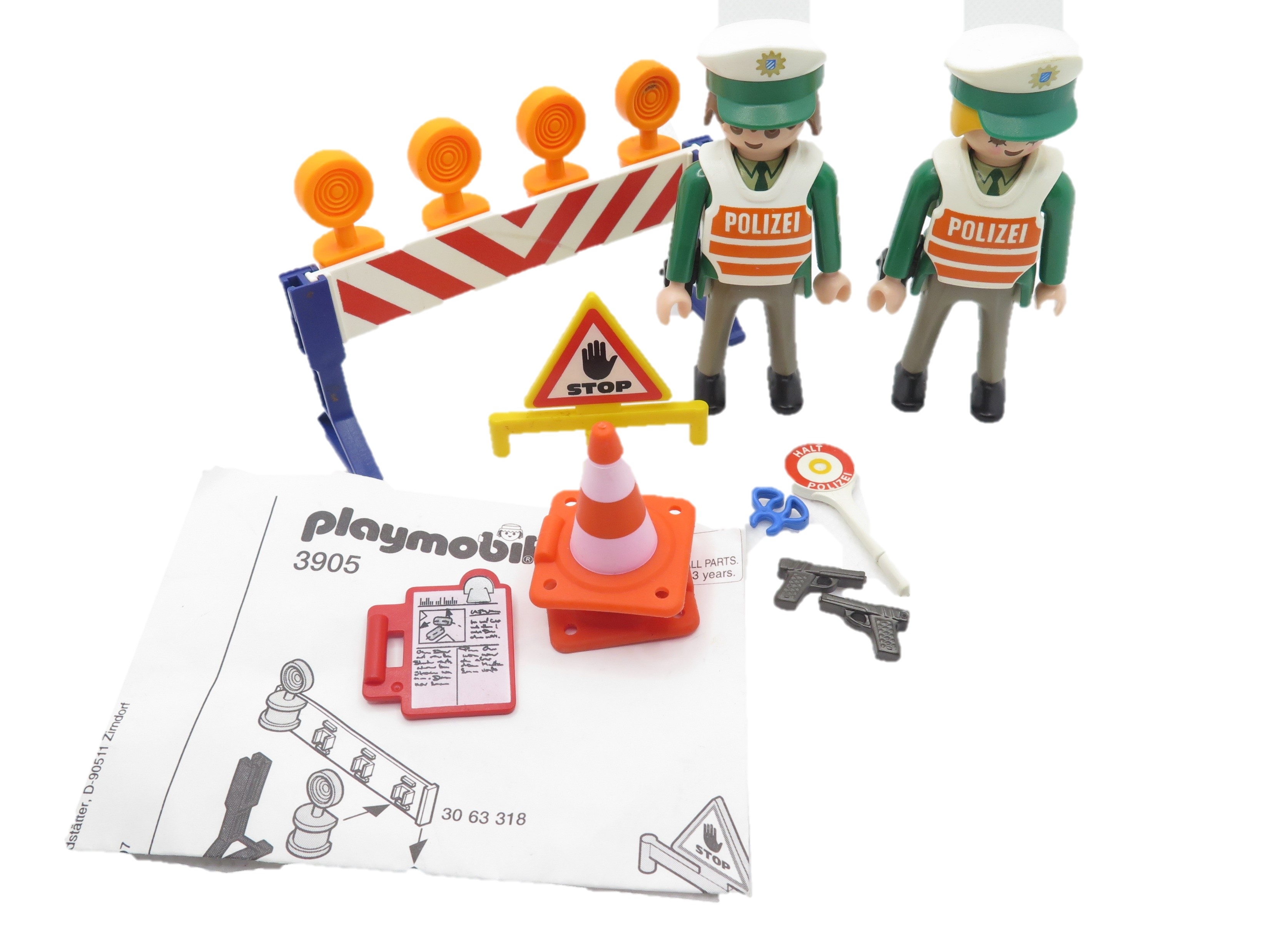 Playmobil 3905 Verkehrskontrolle – Spielset Für Kleine Polizisten