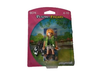 Playmo-Friends Tierpflegerin mit Gorillababy 9074