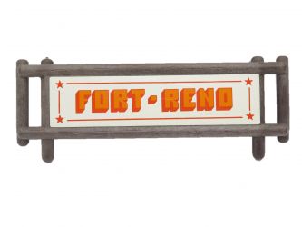 Schild Fort Reno