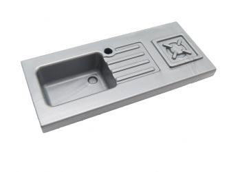 Spüle Waschbecken Herd