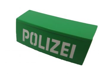 Kofferaumdeckel PKW Polizei