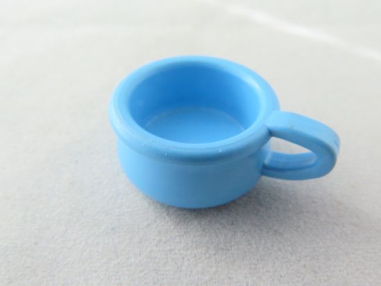 1 blauer Nachttopf für Kinder Playmobil Zubehör Ersatzteil Baby Toilette 
