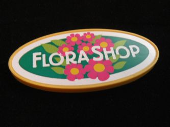 Schild Flora Shop