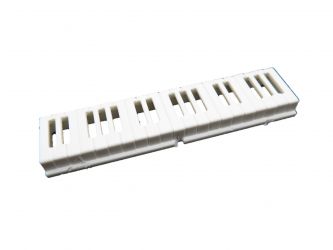 Keyboard weiße Tasten