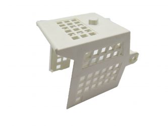 Kabine Bagger vergittert