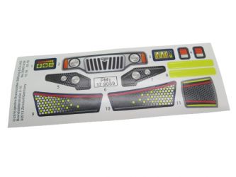 Aufkleber Schneetruck Eispiraten