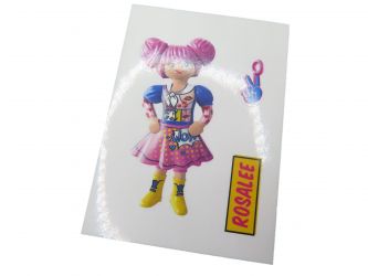 Aufkleber Rosalee - Comic World Aufkleber Rosalee - Comic World